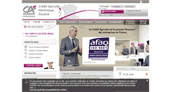 Desktop Screenshot of entreprises.ca-martinique.fr